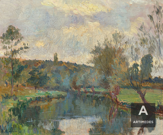 Albert Lebourg / Bords De L'iton (Eure) - Front