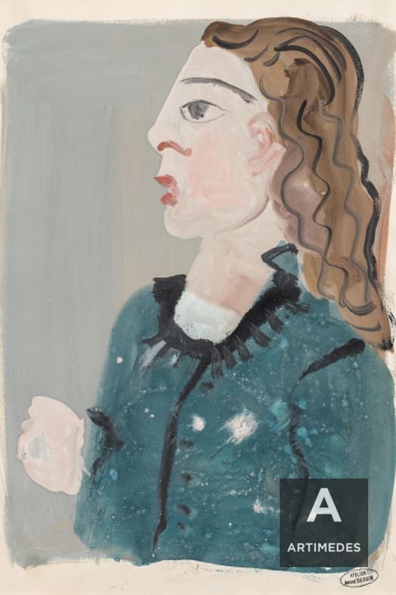 André Derain / Femme De Profil - Front