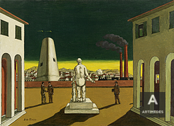 Giorgio Chirico de / Piazza D'italia