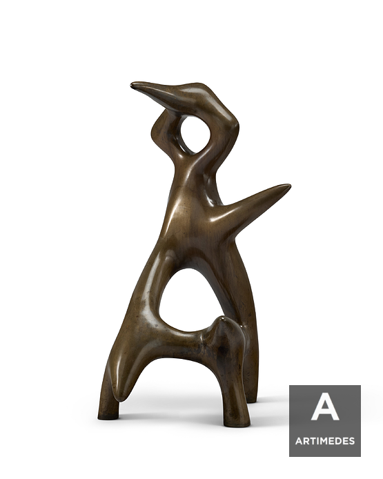 Jean Arp / Vogelskelett - Front