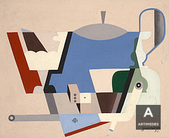  Le Corbusier / Nature Morte Claire À L'as De Pique